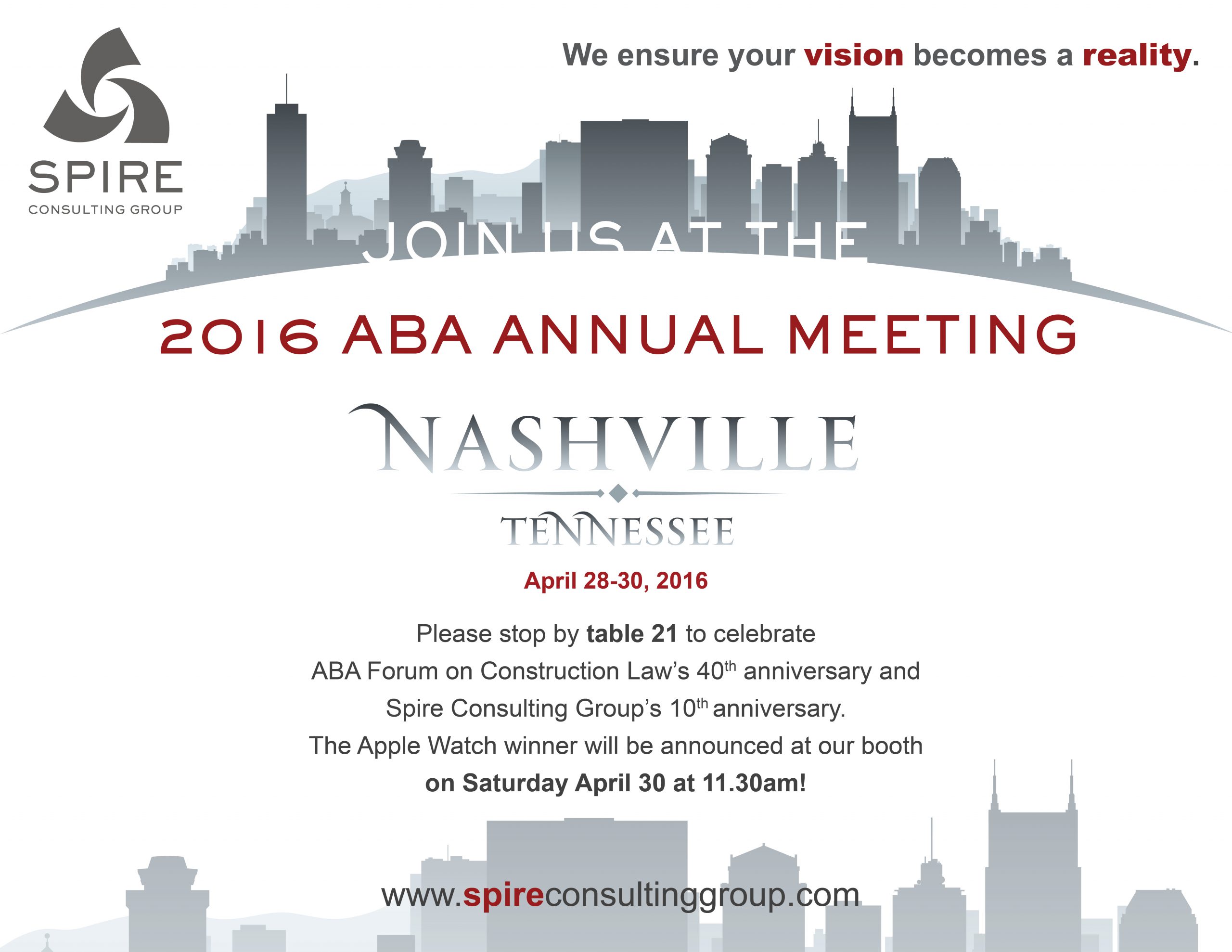 ABA Nashville Spire Consulting Group meeting