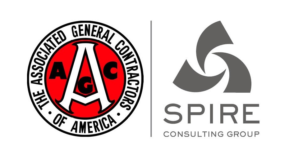 Associated General Contractors of America & Spire Consulting Group logos
