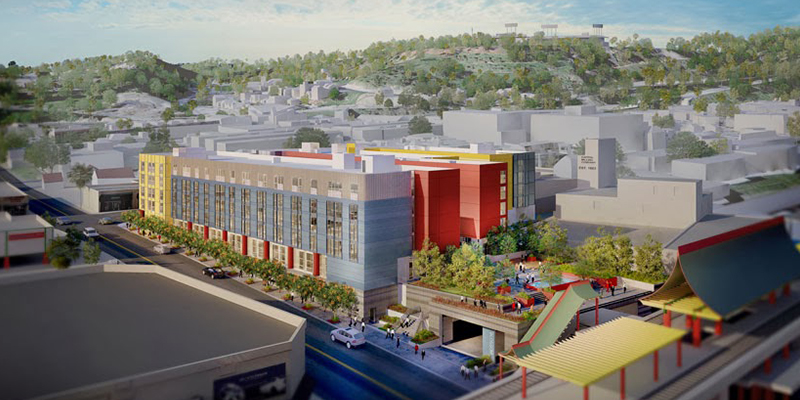 Blossom Plaza project mockup