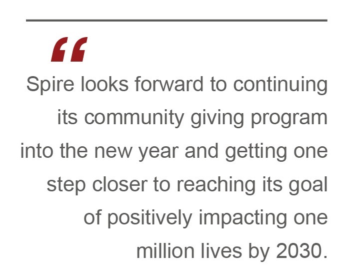Spire Consulting Group gives back to the community