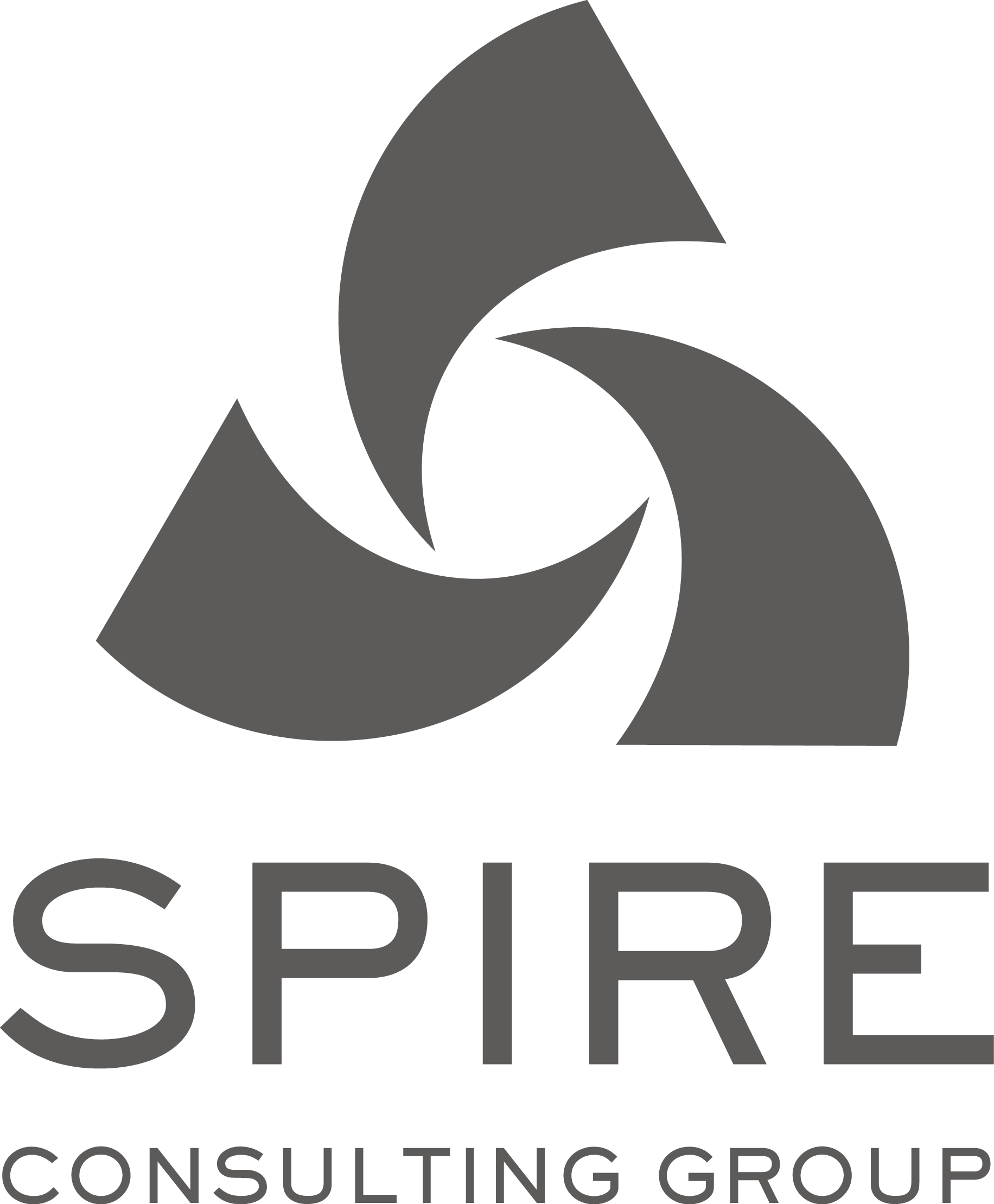 Spire Consulting Group logo gray