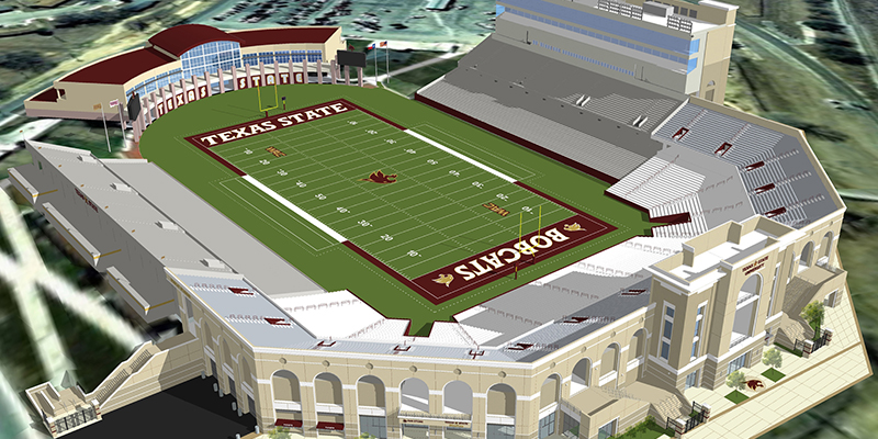 Texas State Stadium Renovation | Project Controls | Cost Estimating | Value Engineering | Spire provided cost analysis and estimating services