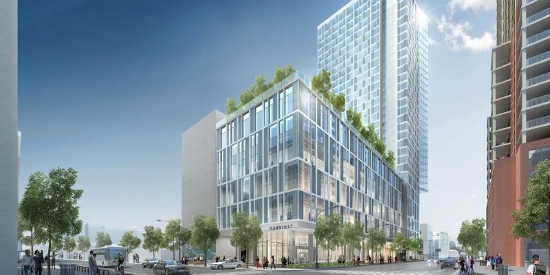 Austin Marriott Downtown exterior mockup