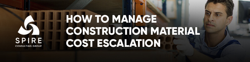 construction material cost escalation tips